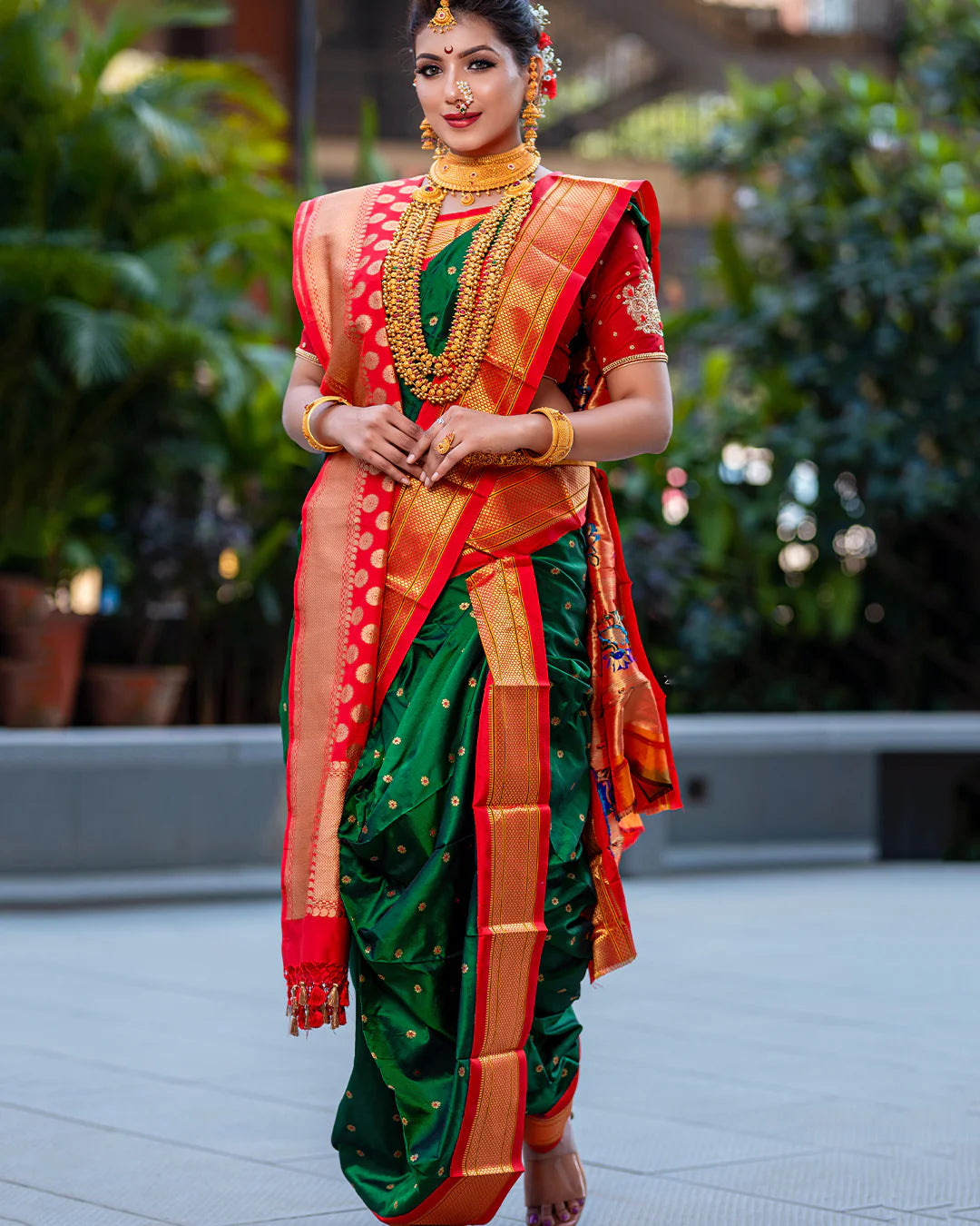 How to Wear an Iyengar 9-Yard Saree (Madisar Style)