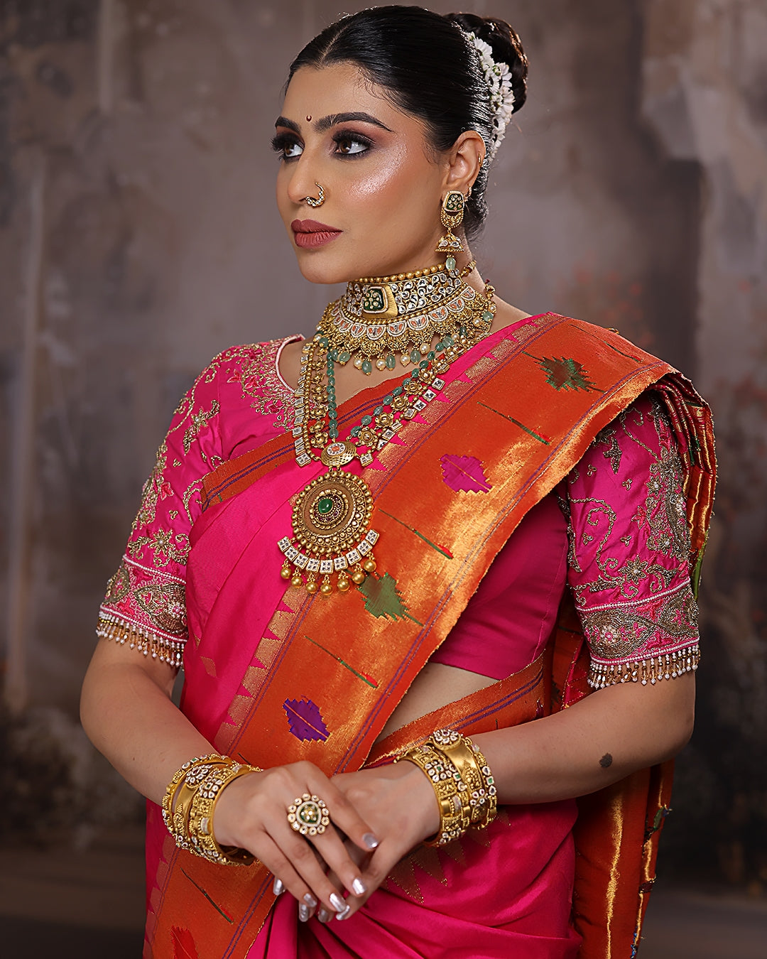 Customize Your Dream: How to Get Custom Paithani Saree Designs