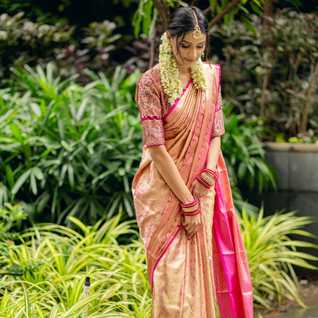 Bridal Kanjivaram Saree: A Sacred Weave for Life’s Most Meaningful Promise