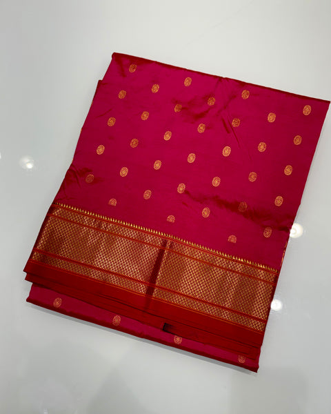 Rani Pure Silk Traditional Maharani Paithani