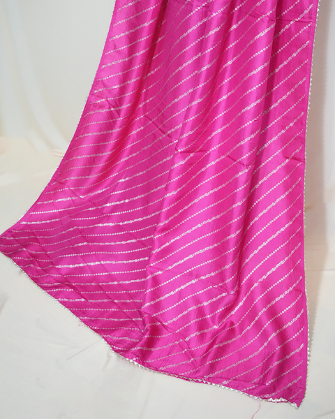 Elegant Pink Dola Silk Saree for Festive Elegance