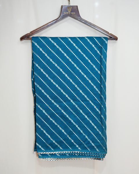 Royal Blue Dola Silk Saree