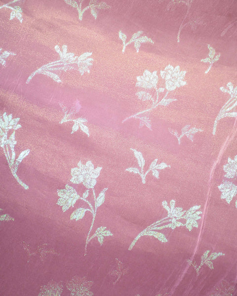 Pink Dola Silk saree
