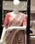 Dark Onion Pink Embroidered Organza Saree