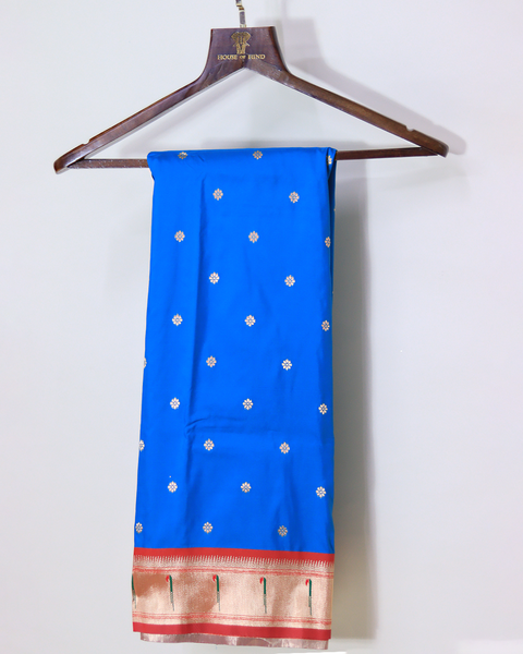 Neelambari  Saree - Neelambari Paithani Semi-Silk Saree