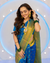 Royal Blue Paithani Saree with Traditional Border and Pallu featuring