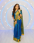 Royal Blue Paithani Saree with Traditional Border and Pallu featuring Tanya Sharma